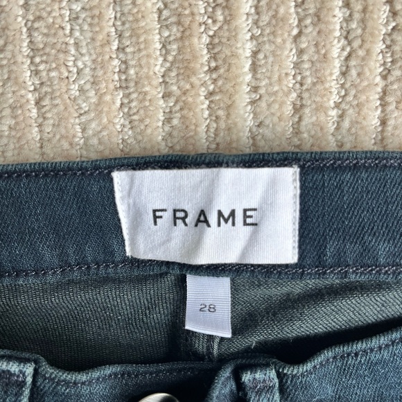 Like New Frame Denim Dark Blue Skinny Jeans size 28 - Picture 2 of 5